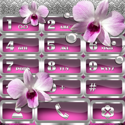Orchids Dialer theme logo