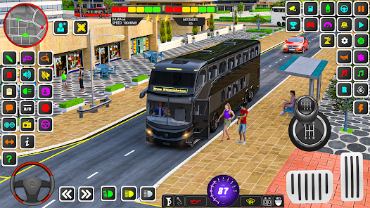 US Bussid Driving simulator 3D 1.0 APK + Мод (Unlimited money) за Android