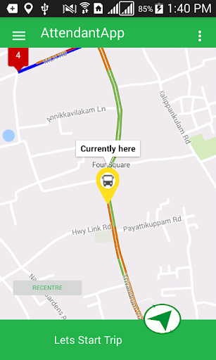 AttendantApp MapOnnSchool