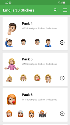 Emojis 3D Stickers WAStickerのおすすめ画像4