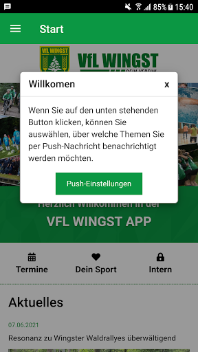 VfL Wingst von 1913 e.V. Screen 2