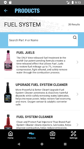 True Brand Products Screen 3