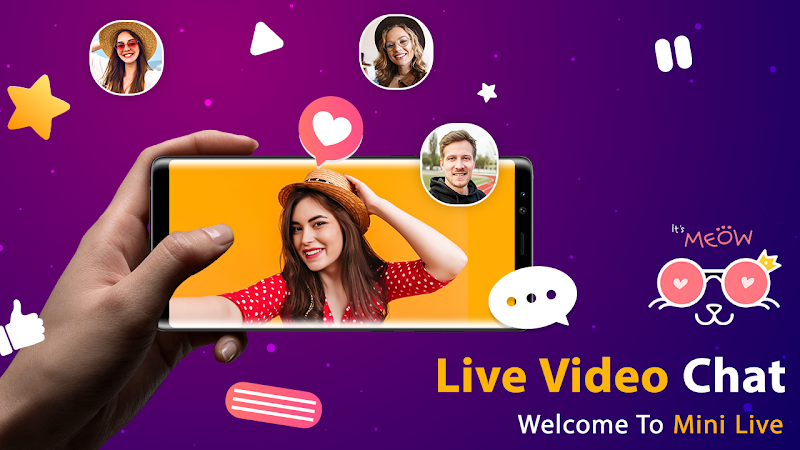 Live video chat app random