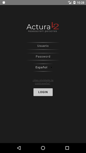 Android application Actura12 screenshort
