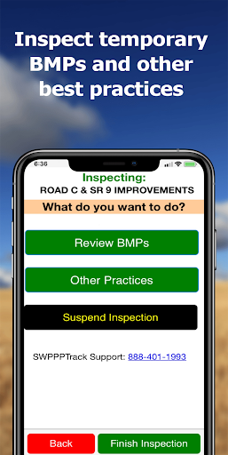 SWPPPTrack DOT QA Screen 3