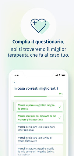 Android application TherapYou screenshort