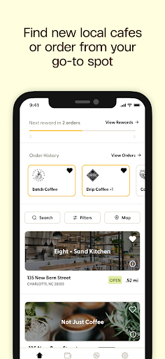 Odeko - Order Local Coffee Screen 2