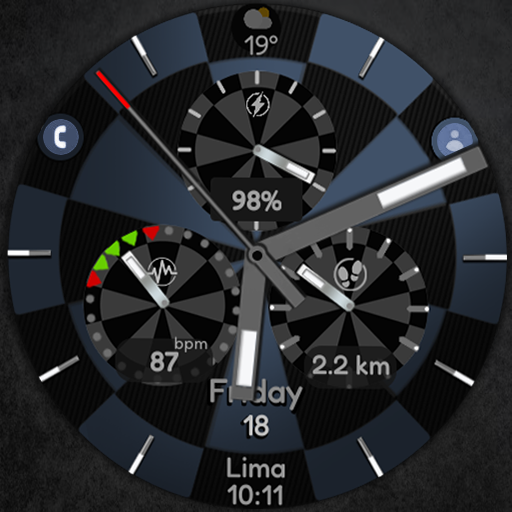 Analog Watch Face CUE132