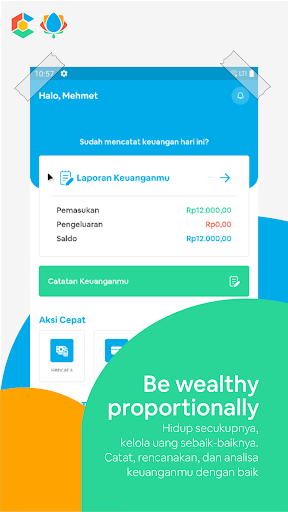 Android application Wealthiva screenshort