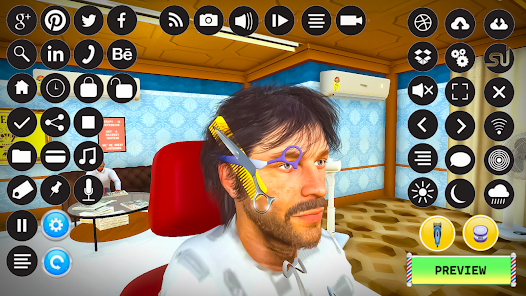 Barber Shop Hair Cut Sim Games for Android - Free App Download