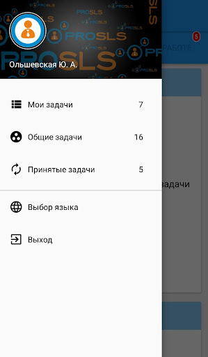ProSLS - управление персоналом Screen 2