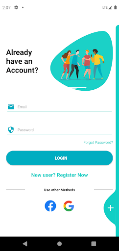 Android application Password Manager screenshort
