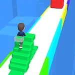 Cover Image of Télécharger Stair rush Race 3d-fat pusher slide run Master 0.1 APK
