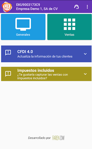 Facturación CFDI Snogari Screen 2
