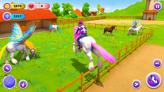 Unicorn Horse Stable Care Game 3