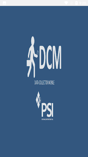 Android application DCM - Data Collector Mobile screenshort