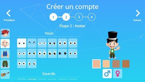 Aperçu de l'application