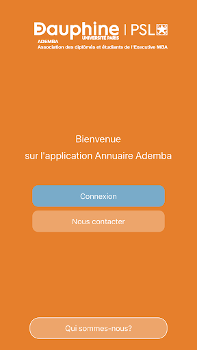 Android application Ademba screenshort