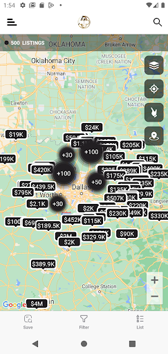 Android application Homes Finder screenshort