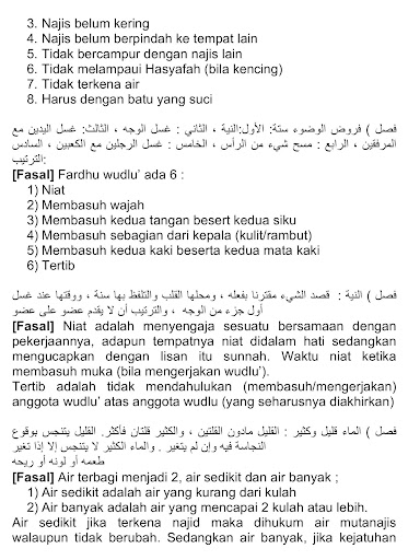 Terjemah Kitab Safinatun Najah Screen 3