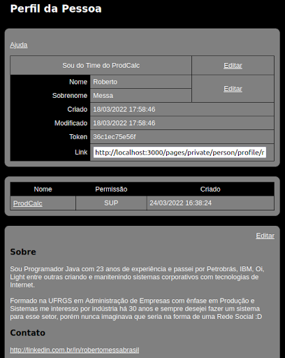 ProdCalc - MRP/PCP Online Screen 3