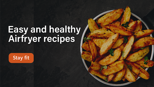 Screenshot of Air Fryer Oven Recipes App