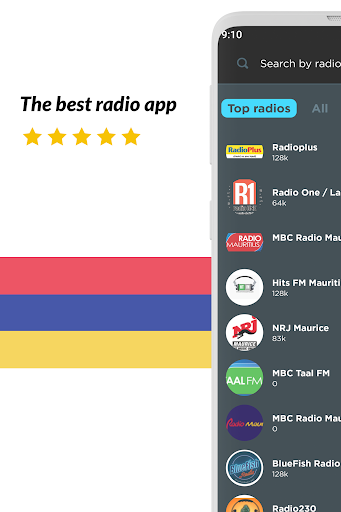 Radio Mauritius FM online Screenshot 1 - AppWisp.com