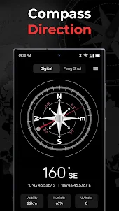 Download Smart Compass: Digital Compass App Free on PC (Emulator) - LDPlayer