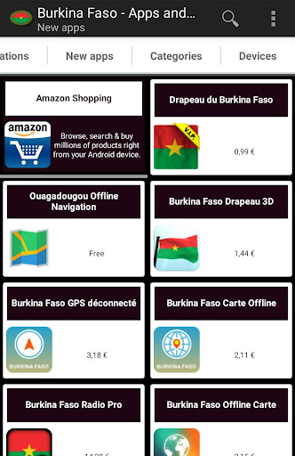 Burkinabé apps Screen 2