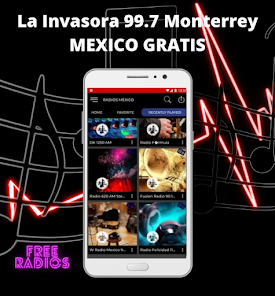 Captura de Pantalla 5 La Invasora 99.7 Monterrey MEX android