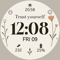 Icon image Floral Motivation Watch Face