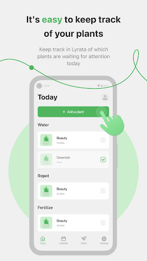 Lyrata — Plant Care Assistant Screen 3
