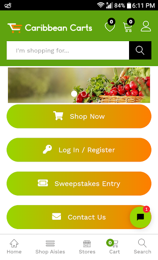 Caribbean Carts Screen 2