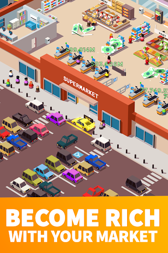 Idle Supermarket Tycoon - Tiny Shop Game  screenshots 2