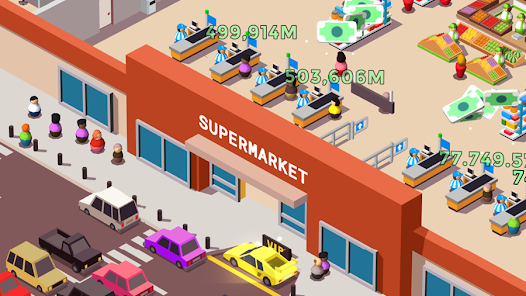 Idle Supermarket Tycoon Mod APK 2.5.2 (Unlimited money, gems) Gallery 4