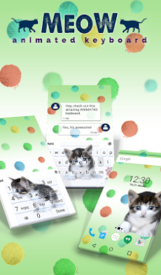 Meow Keyboard & Wallpaperのおすすめ画像1