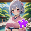 Anime Girl Jigsaw:Onsen icon