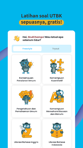 Android application Skuling - Tryout UTBK SNBT screenshort