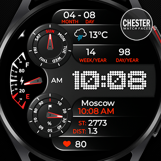 Chester Evolution watch face Download on Windows