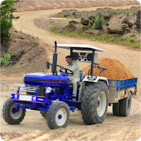 Tractor Trolley Driving Simulator Cargo Farming 3D