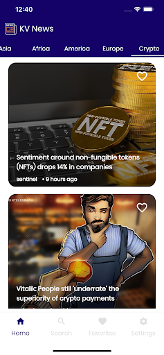 NewsApp Screen 2