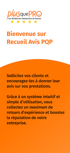 Android application Recueil Avis PQP screenshort