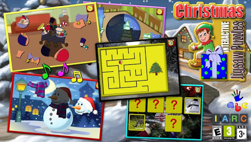 Android application Kids Christmas Puzzles & Games screenshort