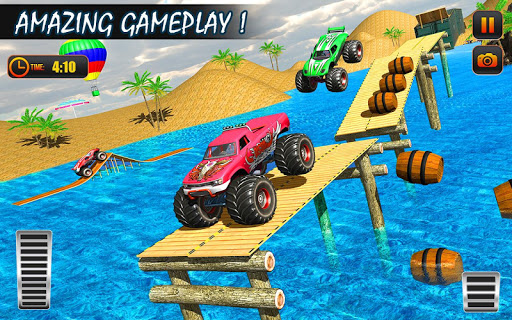 Monster Truck Water Surfing 3D  screenshots 1