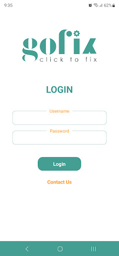 Android application GOVA Go-Fix screenshort
