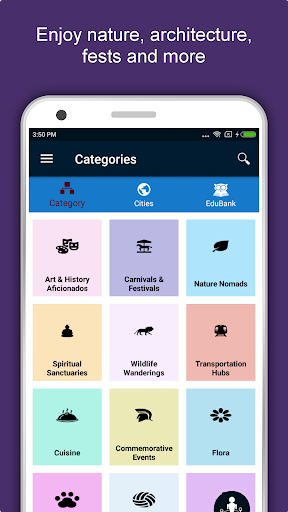 Android application Honduras Travel & Explore, Off screenshort