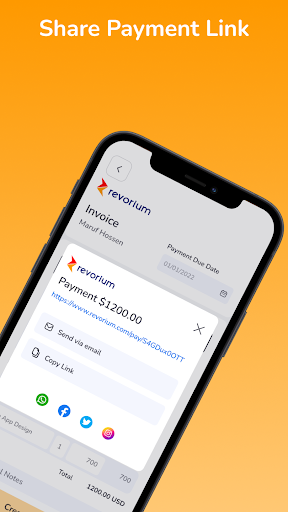 Revorium: Instant Payment Screen 3