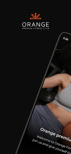 Android application Orange Fitness screenshort