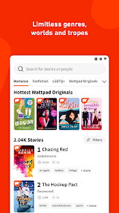 Wattpad - Read & Write Stories Tangkapan layar