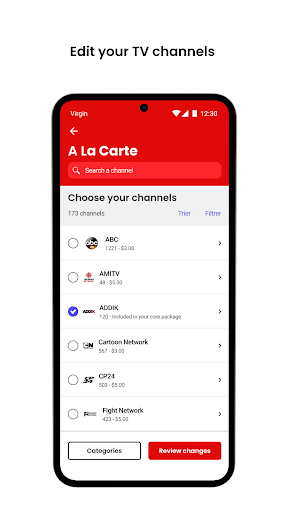 Virgin Plus My Account Screen 3